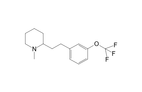 1-Methyl-2-(3-(trifluoromethoxy)phenethyl)piperidine