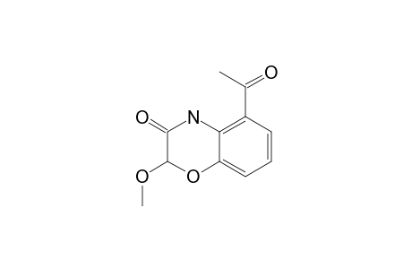 5-ACETYL-2-METHOXY-(2H)-1,4-BENZOXAZIN-3(4H)-ONE
