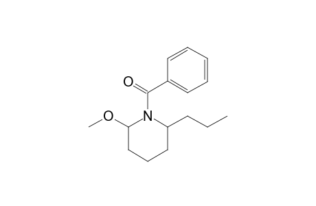 (2-methoxy-6-propyl-1-piperidinyl)-phenylmethanone