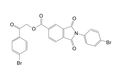 1H-isoindole-5-carboxylic acid, 2-(4-bromophenyl)-2,3-dihydro-1,3-dioxo-, 2-(4-bromophenyl)-2-oxoethyl ester