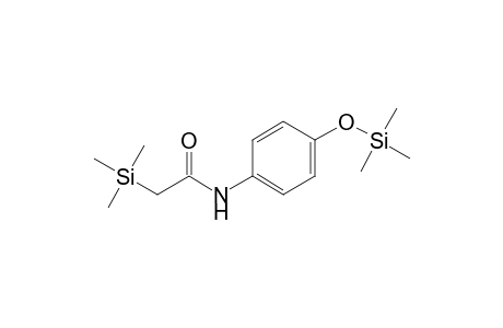 2-Trimethylsilanyl-N-(4-trimethylsilanyloxy-phenyl)-acetamide