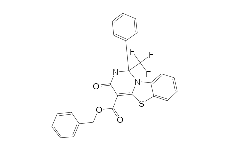 1-PHENYL-4-BENZYLOXYCARBONYL-1-TRIFLUOROMETHYL-2,3-DIHYDRO-1-H-PYRIM6X3-ONE
