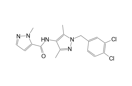 N-[1-(3,4-dichlorobenzyl)-3,5-dimethyl-1H-pyrazol-4-yl]-1-methyl-1H-pyrazole-5-carboxamide
