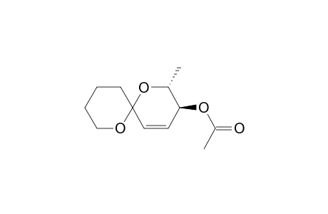 trans-3-Acetoxy-2-methyl-1,7-dioxaspiro[5.5]undec-4-ene