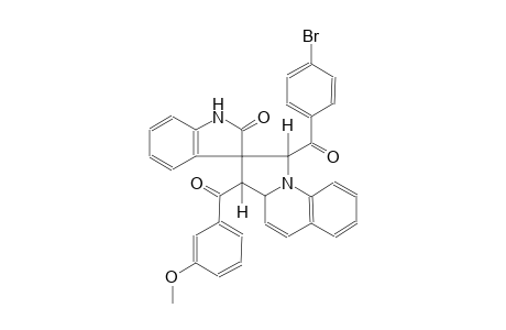 (1'R,2'R,3'R)-1'-(4-bromobenzoyl)-3'-(3-methoxybenzoyl)-3',3a'-dihydro-1'H-spiro[indoline-3,2'-pyrrolo[1,2-a]quinolin]-2-one