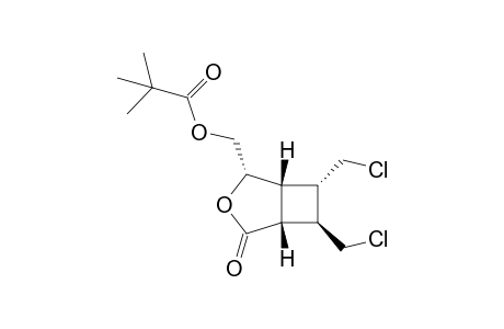 (1R,4S,5S,6S,7S)-6,7-Bis(chloromethyl)-4-(pivaloyloxymethyl)-3-oxabicyclo[3.2.0]heptan-2-one