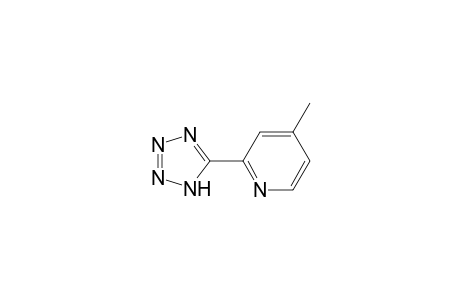 Pyridine, 4-methyl-2-(1H-tetrazol-5-yl)-