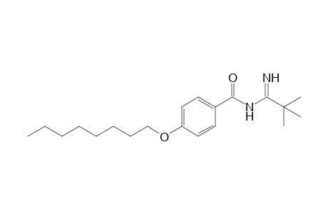 N-[4-(n-Octyloxy)benzoyl]pivalamidine