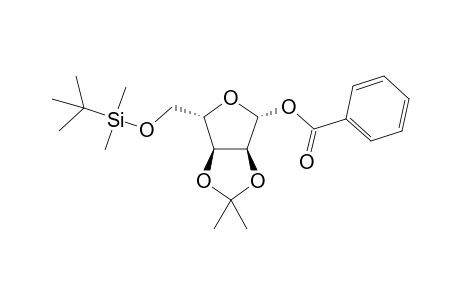 Benzoyl 5-O-(tert-Butyldimethylsilyl)-3,4-O-isopropylidene-.beta.-D-ribofuranose