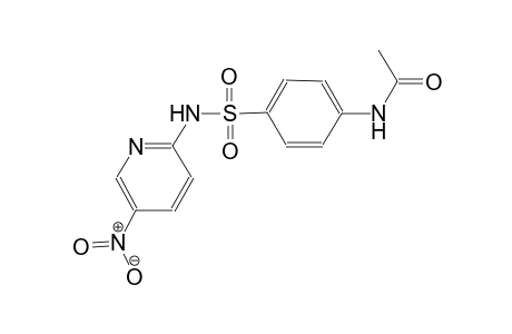 N-(4-{[(5-nitro-2-pyridinyl)amino]sulfonyl}phenyl)acetamide