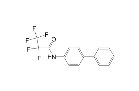 N-pentafluoropropionyl-4-aminobiphenyl