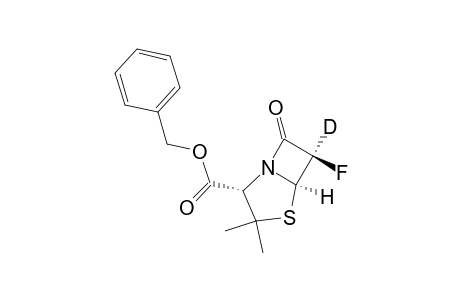 (2S,5R,6R)-6-deuterio-6-fluoro-3,3-dimethyl-7-oxo-4-thia-1-azabicyclo[3.2.0]heptane-2-carboxylic acid (phenylmethyl) ester