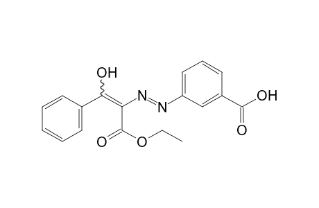 m-[(carboxyphenacyl)azo]benzoic acid, m-ethyl ester