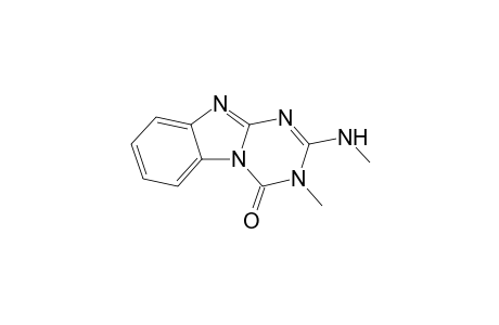 2-Methylamino-3-methyl-1,3,5-triazino[1,2-a]benzimidazole-4-one