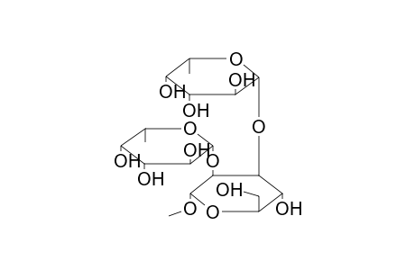 METHYL 2-O-(BETA-L-FUCOPYRANOSYL)-3-O-(BETA-L-FUCOPYRANOSYL)-ALPHA-D-MANNOPYRANOSIDE