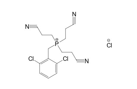 (2,6-DICHLOROBENZYL)TRIS(2-CYANOETHYL)PHOSPHONIUM CHLORIDE