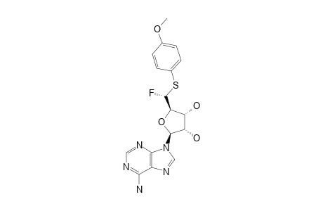 5'-(S)-FLUORO-5'-S-(4-METHOXYPHENYL)-5'-THIOADENOSINE
