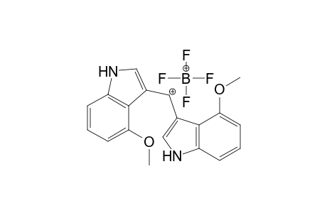 Bis(4-methoxyindol-3-yl)methylium Tetrafluoroborate