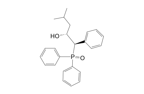 Benzeneethanol, .beta.-(diphenylphosphinyl)-.alpha.-(2-methylpropyl)-, (R*,R*)-(.+-.)-