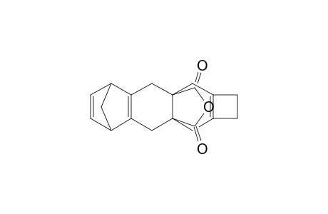 syn/anti-1,2,3,3a,4,5,8,9,9a,10-Decahydro-5,8-methanocyclobut[b]anthracene-3a-9a-dicarboxylic anhydride