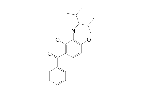[2,4-DIHYDROXY-3-[(1-ISOPROPYL-2-METHYLPROPYL)-AMINO]-PHENYL]-PHENYLMETHANONE