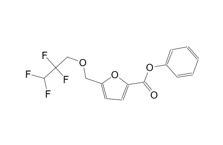 phenyl 5-[(2,2,3,3-tetrafluoropropoxy)methyl]-2-furoate