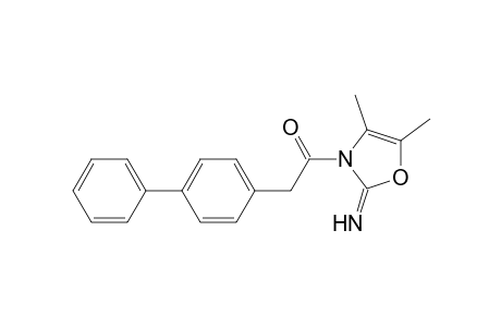 2-Imino-4,5-dimethyl-3-(4'-phenylphenacyl)-2,3-dihydrooxazole