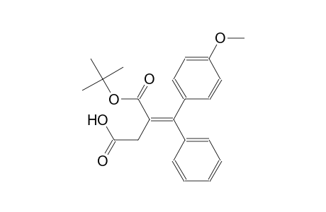 (3Z)-3-(tert-butoxycarbonyl)-4-(4-methoxyphenyl)-4-phenyl-3-butenoic acid