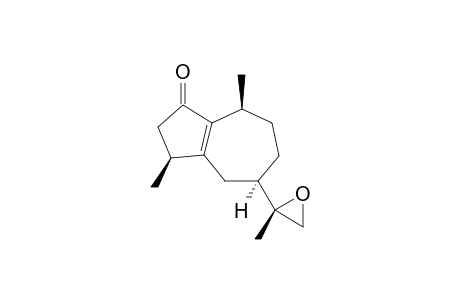 (3S,5R,8S)-3,8-Dimethyl-5-[(2S)-2-methyloxiran-2-yl]-3,4,5,6,7,8-hexahydroazulen-1(2H)-one