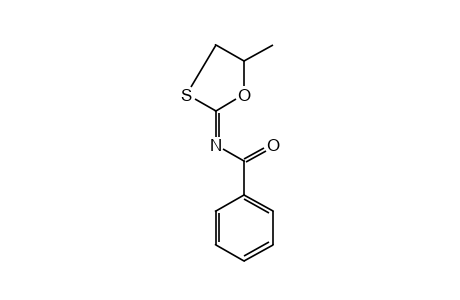 N-(5-methyl-1,3-oxathiolan-2-ylidene)benzamide
