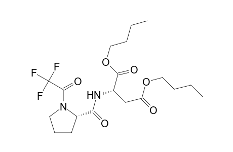 N-Tfa-L-prolylaspartic acid dibutyl ester