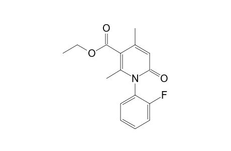 N-(2'-fluorophenyl)-5-carbethoxy-4,6-dimethyl-1,2-dihydropyrid-2-one