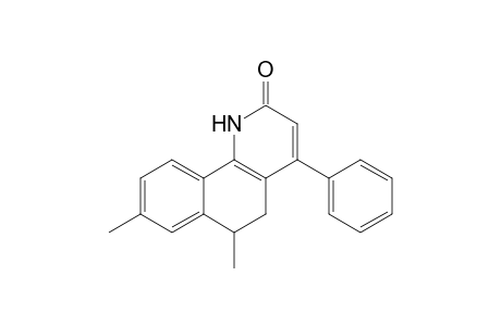 6,8-dimethyl-4-phenyl-5,6-dihydro-1H-benzo[h]quinolin-2-one