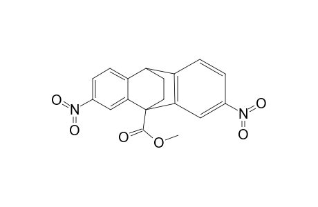 Methyl 2,7-dinitro-9,10-dihydro-9,10-ethanoanthracene-9-carboxylate
