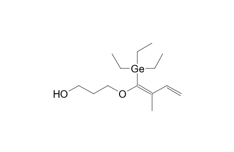 (1Z)-3-(2-Methyl-1-triethylgermylbuta-1,3-dienoxy)propanol