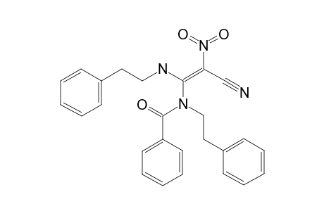 N-(2-CYANO-2-NITRO-1-(2-PHENYLETHYLAMINO)-ETHENYL)-N-(2-PHENYLETHYLAMINO)-BENZAMIDE