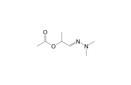 2-Acetoxypropanal - dimethylhydrazone