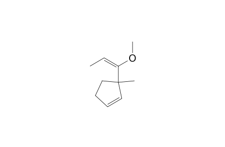 1-Propene, 1-methoxy(1-methyl-2-cyclopenten-1-yl)-