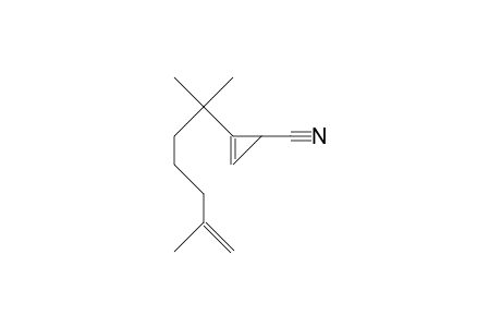 1-(1',1',5'-Trimethyl-hex-5'-enyl)-cyclopropene-3-carbonitrile