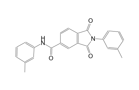 1H-isoindole-5-carboxamide, 2,3-dihydro-N,2-bis(3-methylphenyl)-1,3-dioxo-