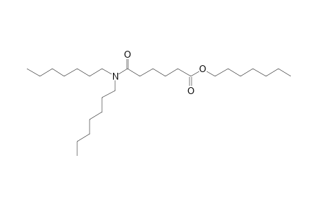 Adipic acid, monoamide, N,N-diheptyl-, heptyl ester