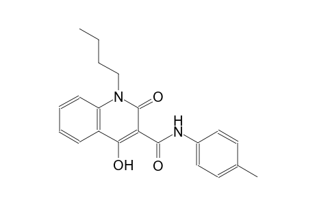 1-butyl-4-hydroxy-N-(4-methylphenyl)-2-oxo-1,2-dihydro-3-quinolinecarboxamide