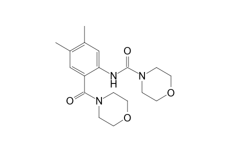 N-(4,5-dimethyl-2-morpholin-4-ylcarbonyl-phenyl)morpholine-4-carboxamide