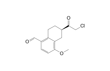 (2-RS)-2-Chloromethyl 5-formyl-8-methoxy-1,2,3,4-tetrahydronaphthalen-2-yl ketone