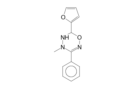 6-Furan-2-yl-4-methyl-3-phenyl-5,6-dihydro-4H-[1,2,4,5]oxatriazine