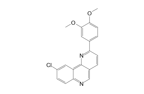 9-Chloro-2-(3,4-dimethoxyphenyl)benzo[h][1,6]naphthyridine