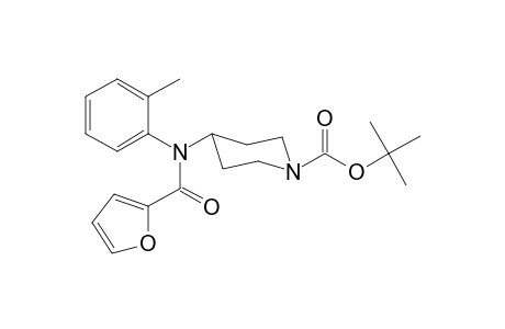 tert-Butyl 4-[(2-methylphenyl)(furan-2-carbonyl)amino]piperidine-1-carboxylate