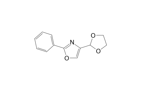 4-(1,3-Dioxolan-2-yl)-2-phenyl-1,3-oxazole