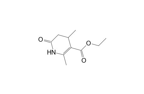 3-Pyridinecarboxylic acid, 1,4,5,6-tetrahydro-2,4-dimethyl-6-oxo-, ethyl ester