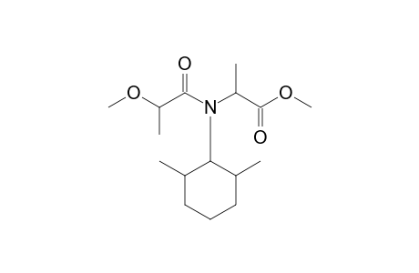 DL-Alanine, N-(2,6-dimethylcyclohexyl)-N-(2-methoxy-1-oxopropyl)-, methyl ester
